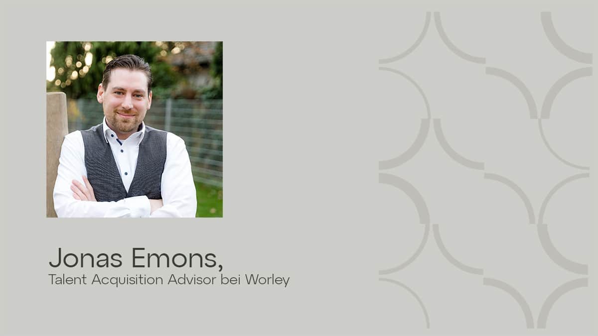 Jonas Emons, Talent Acquisition Advisor bei Worley